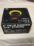 Astro Pneumatic 322 Onyx 6 In. Finishing Palm Sander With Psa Backing Pad. Fixed Price $89.99.