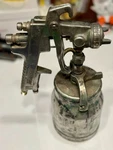 Vintage Speedaire 4F340 Siphon Feed Paint Spray Gun - Tested. Fixed Price $19.97.