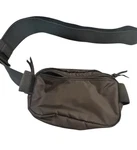 Vera Bradley Woodward Small Black Nylon Mini Belt Bag Fanny Pack Long Strap New. Fixed Price $14.50.