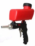 Gravity Feed Abrasive Media Sandblaster Gun W/ Top Hopper Spot. Fixed Price $33.99.
