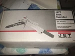 Jet Belt Sander Jsm 610 3/8" X 13" 16,000 Rpm 90 Psi New Never Used. Fixed Price $190.00.