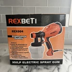 Rexbeti REX004 Hvlp Electric Spray Gun. Fixed Price $30.00.