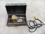 Vintage Stanley Model H36B Heavy Duty Finishing Sander With Metal Case Works!. Fixed Price $36.00.