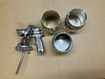 Speedaire Professional Paint Spray Gun 2Z366C With Extra New Siphon Cups. Fixed Price $44.99.