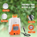 Vevor 4 GALLON(15L)BATTERY Powered Backpack Sprayer-adjustable Pressure 0-90 Psi. Fixed Price $99.95.