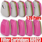 40PCS Respirator Cartridge, 60923 P100 Filter, Against Organic Vapors. Fixed Price $150.99.