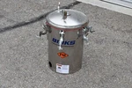 Binks Pressure Tank 1416-497, 5 Gallon, Stainless. Fixed Price $1900.00.