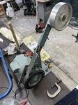 1 Hp Dayton 2"X82" Belt Grinder Sander With Motor For Knife Making Sandpaper. Fixed Price $650.00.