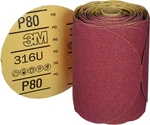 3M Red Sandpaper 80 Grit Sanding Disc Roll Of 100 For 6" Da Sander Sticky Back. Fixed Price $69.78.