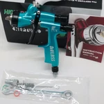 New For Devilbiss Spray Gun Hvlp Blue 1.3MM Car Paint Tool Pistol 600 Ml. Fixed Price $85.45.