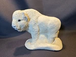 It's Sand Hand Painted Sculpture Buffalo Figurine Made Usa 1996. Fixed Price $15.99.