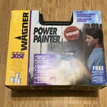 Wagner 305E Airless Sprayer Ac Cup Fed For Paint, Stain + Hose, Tip. Fixed Price $116.00.
