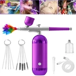 Portable Compressor Airbrush Paint Spray Gun Nail Art Tattoo Kit. Fixed Price $14.99.