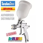 Devilbiss FLG-5 Gun 1.3 Mm Gravity Air Feed Sprayer Paint Solvent. Fixed Price $200.07.