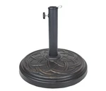 Oakland Living 33 Lb Round Concrete Umbrella Stand Antique Black Bronze. Fixed Price $63.71.