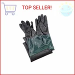 Jewboer 23.6" Rubber Cabinet Gloves,sandblasting Blaster F. Fixed Price $24.81.
