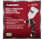 Husky Gravity Feed Composite Hvlp Spray Gun 762-096. Fixed Price $59.54.