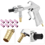 Sandblasting Gun Air Siphon Feed Nozzles Tip Tool Kit. Fixed Price $16.90.