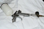 Campbell Hausfeld DH7800 Gravity Fed Spray Gun Rare W3C2. Fixed Price $87.00.