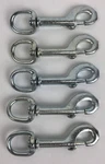 Lot Of X Campbell Copper Tools Bolt Snap Swivel Hooks 5/8" Round Eye Zinc #225. Fixed Price $14.99.