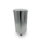 Aluminum Spray Gun Cup With Snug Fitting Press Lid Size 1000CC/33.8 Fl Oz. Fixed Price $31.98.
