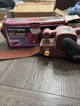 Used Chicago Electric Power Tools 3" X 21" Belt Sander. Tested. No Dust Bag. Fixed Price $10.99.