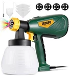 Paint Sprayer, Teccpo 500 Watts Up To 100 Din-s, 800ML/MIN Hvlp TAPS02P. Fixed Price $14.99.