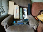 Hutchins Hustler 2000DF Industrial Pneumatic Straight Line Air Sander Usa Unused. Fixed Price $440.00.