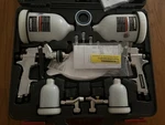 Husky Spray Gun Kit Hvlp & Standard Gravity Feed Precision Cap HDK00600SG. Fixed Price $109.99.
