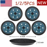 1/2/5PCS 6" Orbit Sander Backing Hook & Loop Pads For Ridgid R2611 305189001. Fixed Price $9.79.