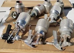 Campbell Hausfeld Sears Spray Paint Gun /pots Lot & Sandblast TFS650 DH-3000. Fixed Price $40.00.