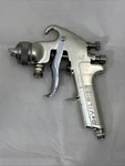 Devilbiss Gti Professional Pressure Feed Paint Spray Gun 1.6 Tip, 2000 Aircap. Fixed Price $124.95.