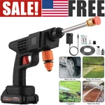 Cordless Electric High Pressure Washer Spray Water Gun Household Car 24V. Fixed Price $28.99.