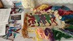 Vintage Maggie Co Anna Campbell "can-can" Needlepoint Canvas Kit Paternayan Wool. Fixed Price $298.50.