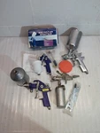Paint Spray Gun Star Astro HVLP01 Central Pneumatic Touch Up Part Lot Is. Fixed Price $79.16.