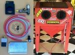 Blast Cabinet Upgrade Kit Harbor Freight Metering Valve (no Dust Cyclone Gun). Fixed Price $188.66.
