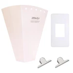 Cloth Diaper Sprayer Splatter Shield For Toilet, Snap Button Holder & Cli. Fixed Price $50.13.