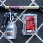 Husky Siphon Feed Spray Gun (H4930SSG) Air Accessory/ Sherlock Wooster. Fixed Price $40.00.