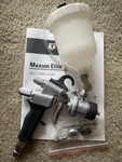 Titan Capspray 0524052 Hvlp Maxum Elite Gravity Gun-oem. Fixed Price $240.00.