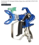 Contracting Pc Compact Airless Spray Gun With Racxfflp 210 Switch Tip. Fixed Price $250.00.