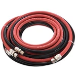 25 Foot Air And Fluid Hose Assembly Set For Spray Guns, Paint Pressure Pot Tanks. Fixed Price $109.99.