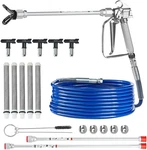 Vevor Airless Paint Gun And Hose Kit, 3600PSI High Pressure Sprayer. Fixed Price $76.22.
