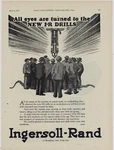 1929 Ingersoll Rand Ad: New Release Drills For Mining, Quarrying, Roadbuilding. Fixed Price $21.84.