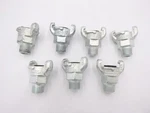 7 Pack Dixon Valve Global King Air Universal 1/4 Turn Couplings 3/4" Mnpt Seedes. Fixed Price $57.99.