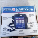 Campbell Hausfeld AT1251 Sandblaster 30 Lb 3/8" Air Inlet W/ Hopper, Hose, Gun. Fixed Price $30.00.