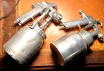 Vintage Unused Craftsman And Speedaire Paint Spray Guns Usa. Fixed Price $20.00.