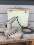 Rare Heavy Duty Vintage Stanley Finishing Sander Collectible Hand Made Case Read. Fixed Price $112.50.