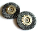 Professional 6" Steel Wire Wheel Brushes Bench Grinder 5/8 1/2 Arbor CHIW180. Fixed Price $17.99.