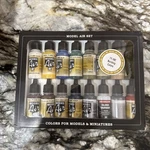 Vallejo Building Model Air Paint Set (16 Colors) - Hobby And. Fixed Price $30.00.