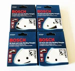 100 Bosch Hook Loop Sanding Triangles Discs 60 Grit Hole Italy SDTW062. Fixed Price $28.99.